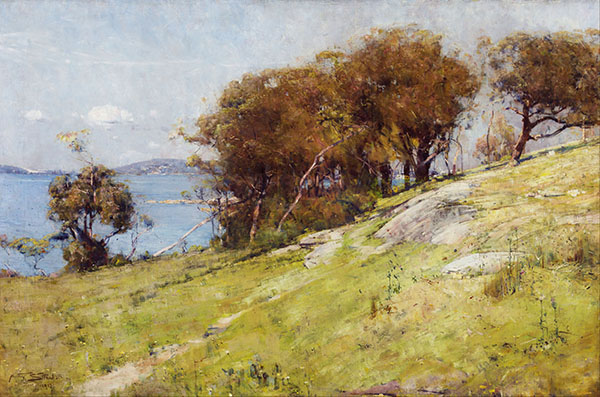 Cremorne Pastoral by Arthur Streeton | Oil Painting Reproduction
