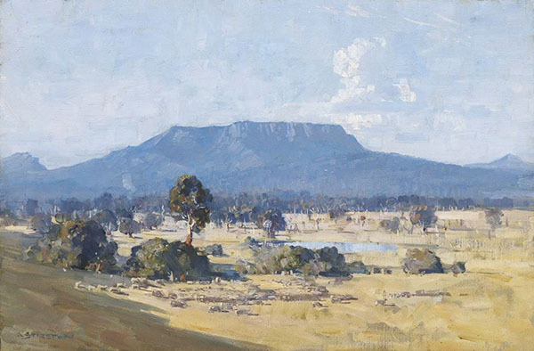 Land of The Golden Fleece by Arthur Streeton | Oil Painting Reproduction