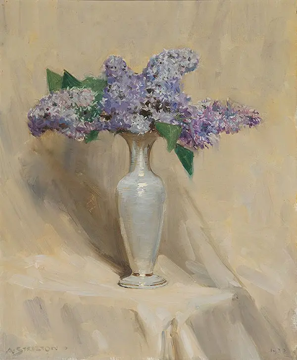 Lilac By Arthur Streeton