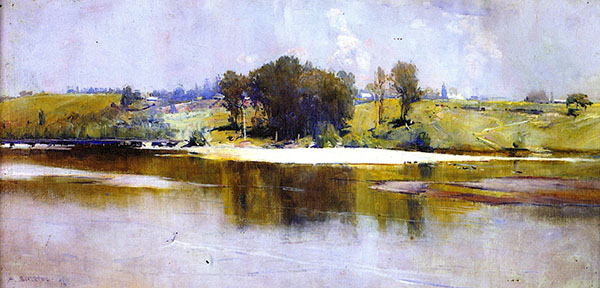 Summer Noon Hawkesbury River | Oil Painting Reproduction