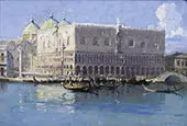 The Doges Palace By Arthur Streeton