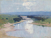 The River 1896 By Arthur Streeton