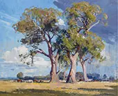 The Three Gums By Arthur Streeton