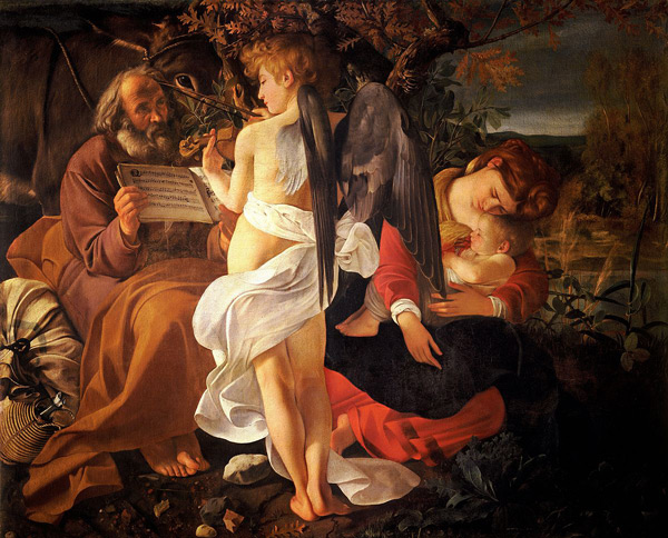 Rest on the Flight into Egypt c1597 | Oil Painting Reproduction
