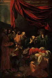 Death of the Virgin c1601 By Caravaggio