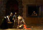 The Beheading of St John the Baptist By Caravaggio