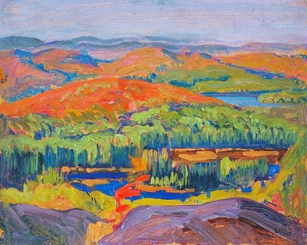 Autumn Colour 1920 by J.E.H. MacDonald | Oil Painting Reproduction