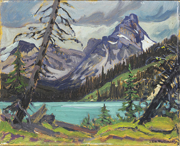 Distant Mountain by J.E.H. MacDonald | Oil Painting Reproduction