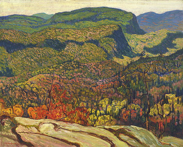 Forest Wilderness 1921 by J.E.H. MacDonald | Oil Painting Reproduction