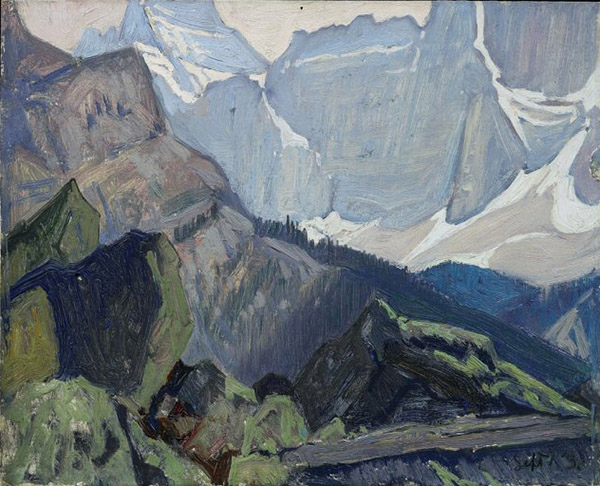 Mount Biddle by J.E.H. MacDonald | Oil Painting Reproduction
