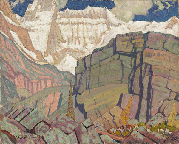 Mount Lefroy 1932 by J.E.H. MacDonald | Oil Painting Reproduction