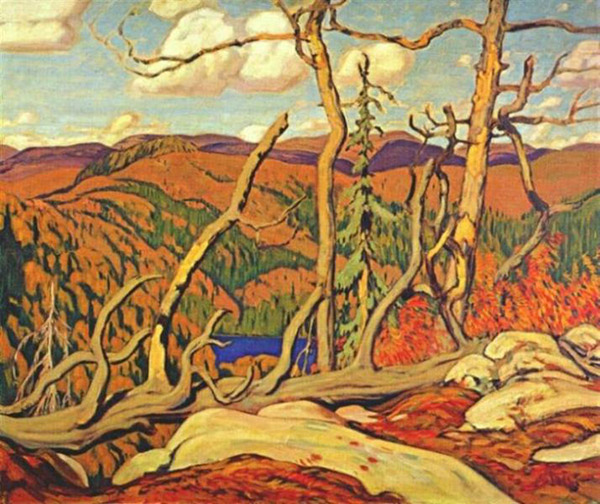 Northland Hilltop 1931 by J.E.H. MacDonald | Oil Painting Reproduction