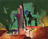 Composition with a Shell By Louis Marcoussis