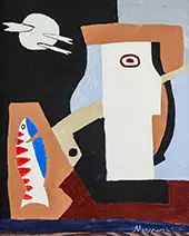 Cubist Composition By Louis Marcoussis