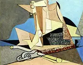 Figures and Marine Anchor By Louis Marcoussis