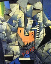 Le Bar du Port By Louis Marcoussis