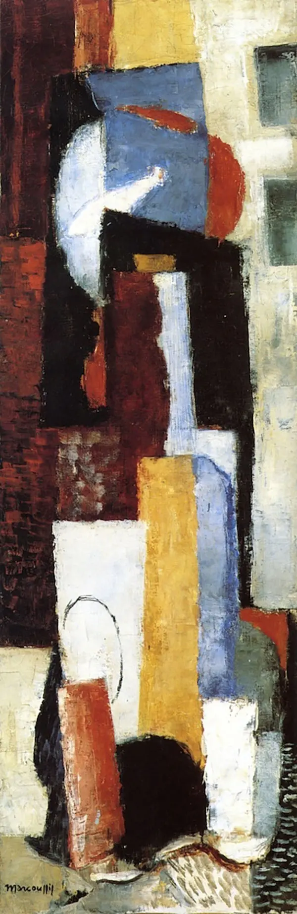 The Red Fish By Louis Marcoussis