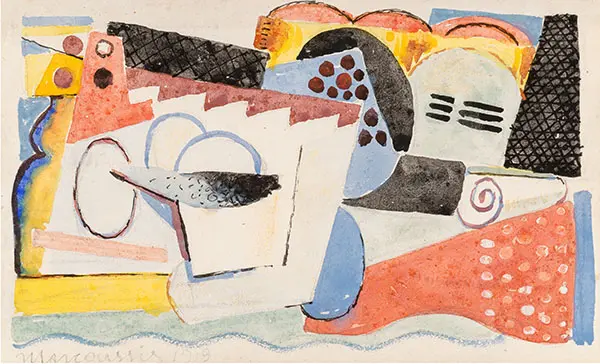Untitled 1919 By Louis Marcoussis