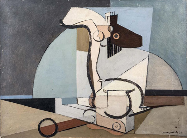 Untitled Composition by Louis Marcoussis | Oil Painting Reproduction