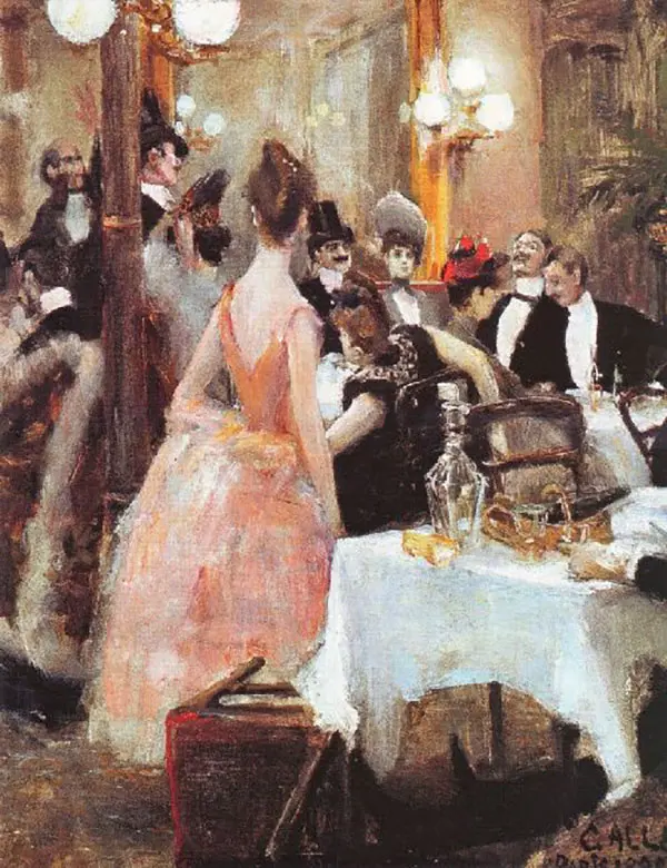 After The Opera Ball By Akseli Gallen Kallela