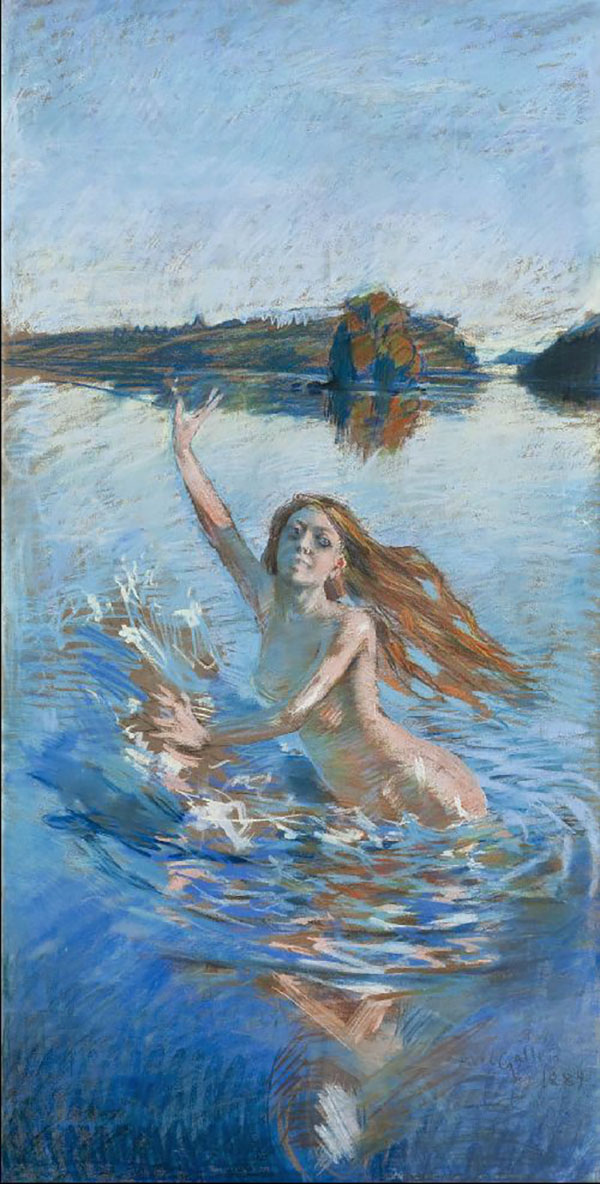 Aino by Akseli Gallen Kallela | Oil Painting Reproduction