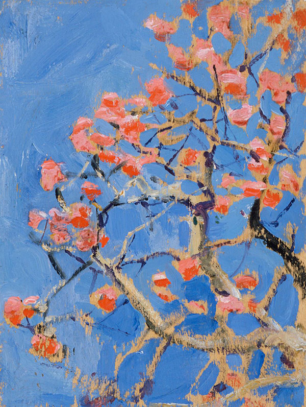Coral Tree in Bloom by Akseli Gallen Kallela | Oil Painting Reproduction