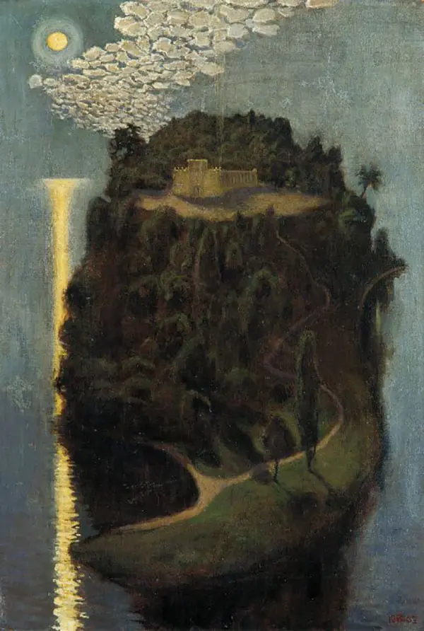 The Island of The Blessed By Akseli Gallen Kallela