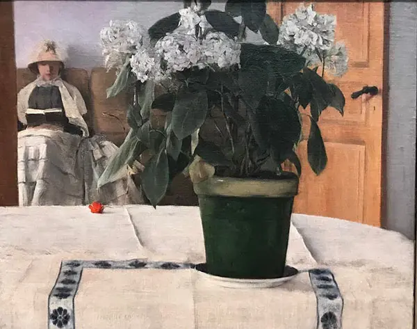 Hortensia By Fernand Khnopff