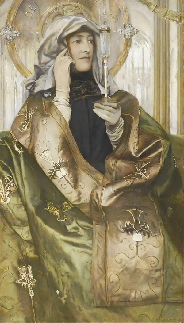 Incense By Fernand Khnopff