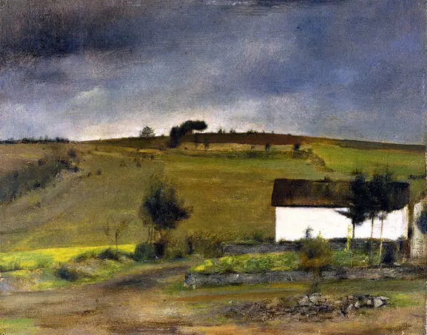 In Fosset Rain By Fernand Khnopff