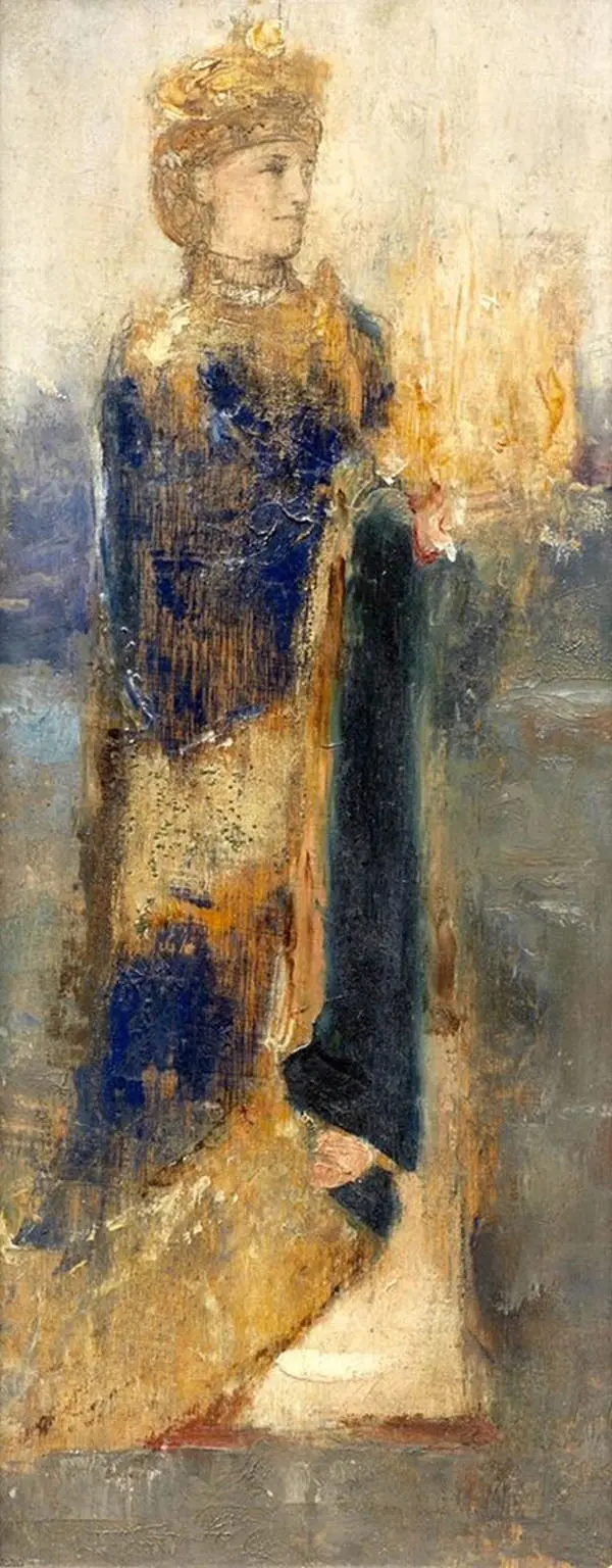 Magician By Fernand Khnopff