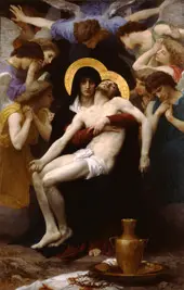 Pieta 1876 By William-Adolphe Bouguereau
