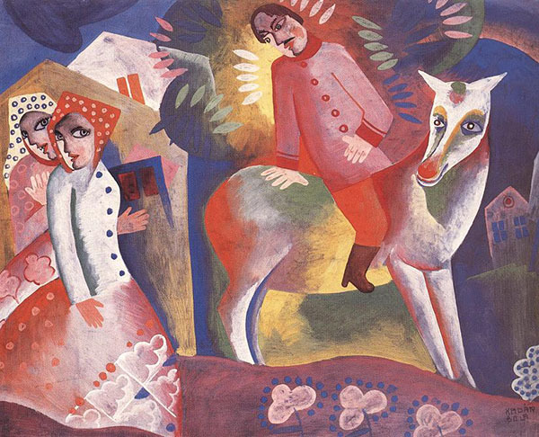 Longing 1925 by Bela Kadar | Oil Painting Reproduction