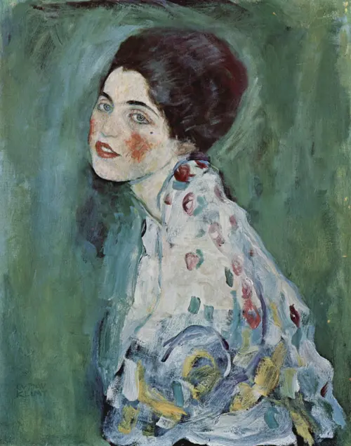 Portrait of a Lady c1916 By Gustav Klimt