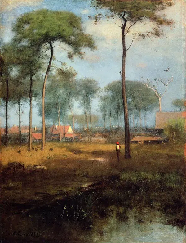 Early Morning Tarpon Springs 1892 By George Inness