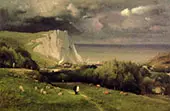 Etretat 1875 By George Inness