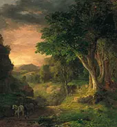 In The Berkshires By George Inness