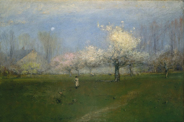Spring Blossoms Montclair New Jersey c1891 | Oil Painting Reproduction