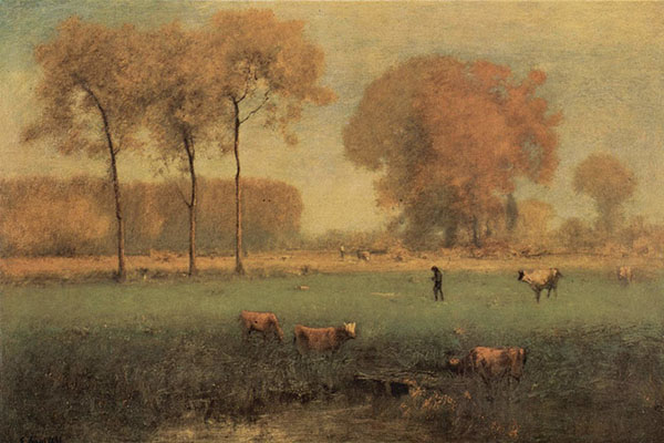 Summer Landscape 1894 by George Inness | Oil Painting Reproduction