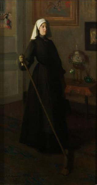 La Femme De M nage 1905 by Agnes Goodsir | Oil Painting Reproduction