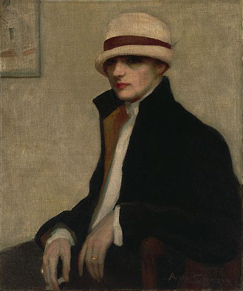 The Parisienne 1924 by Agnes Goodsir | Oil Painting Reproduction