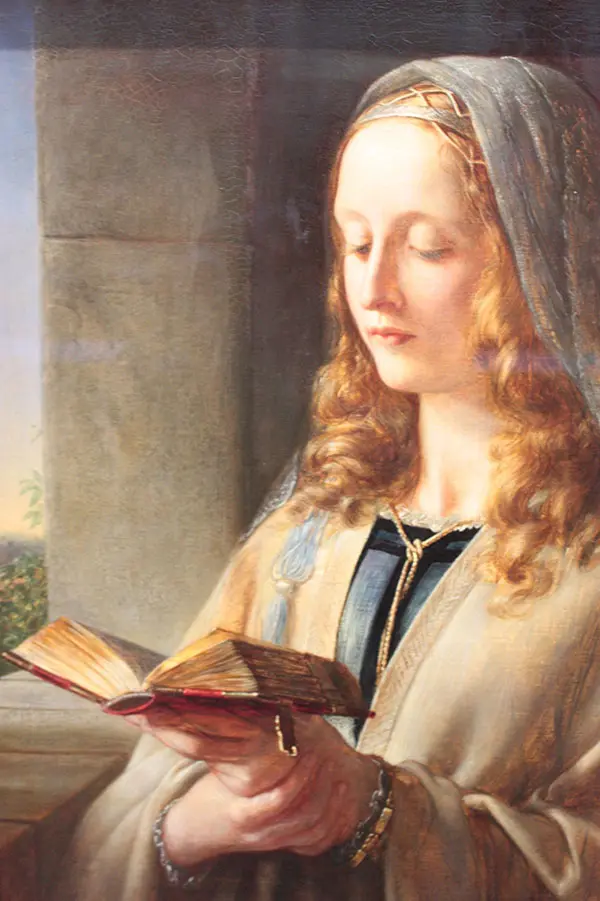 Maiden Meditation 1847 By Charles West Cope