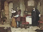 The Parting of Lord and Lady William Russell 1683 By Charles West Cope