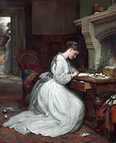 Yes or No 1881 By Charles West Cope