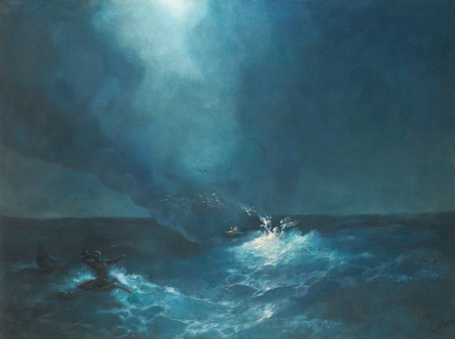 The Birth of Aphrodite 1887 by Ivan Aivazovsky | Oil Painting Reproduction