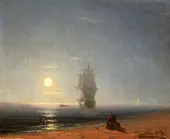 View of Vico Near Naples By Ivan Aivazovsky