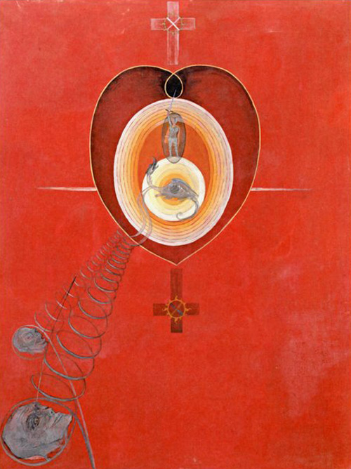 The Dove No 8 Group IX by Hilma AF Klint | Oil Painting Reproduction