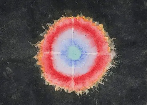 On Viewing the Flowers and Trees 1922 By Hilma AF Klint