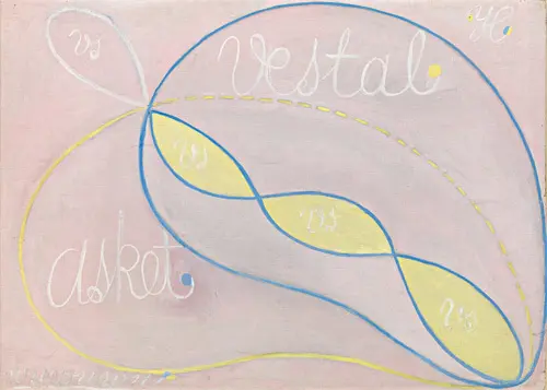 The Eros Series, No 2 By Hilma AF Klint