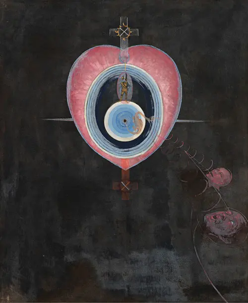 The Dove No 9 Group IX By Hilma AF Klint